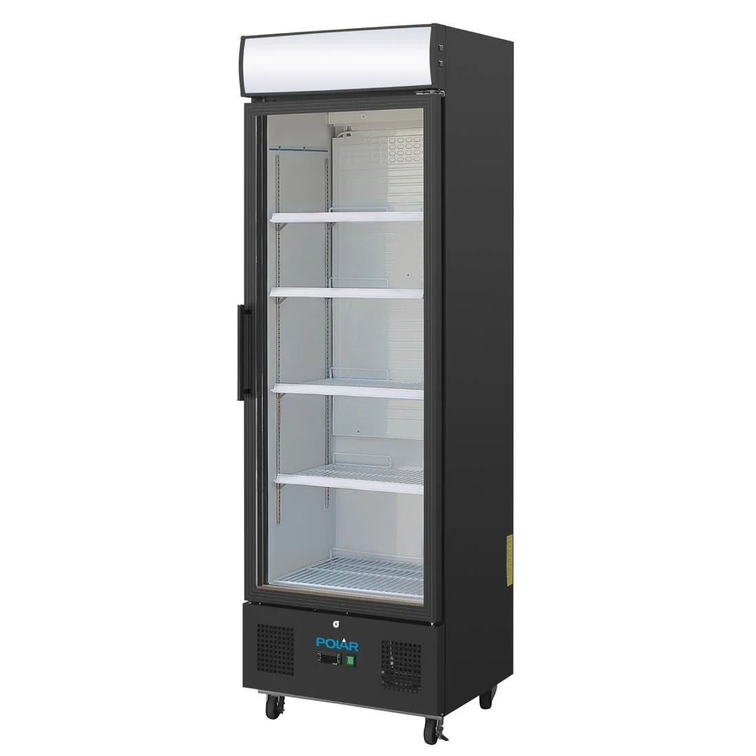 Polar G-Series Upright Display Fridge 368Ltr Black - Image 2