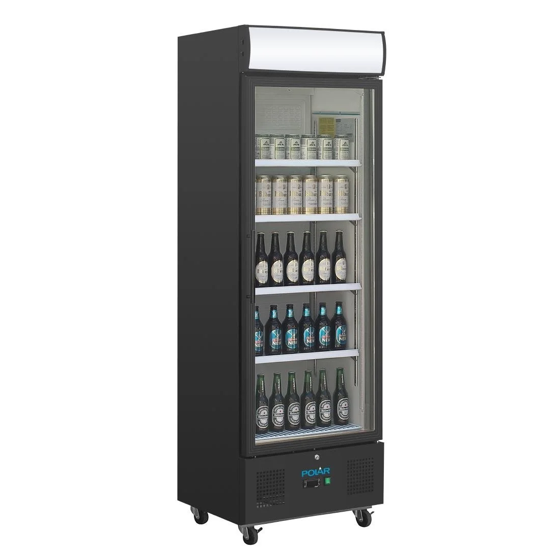 Polar G-Series Upright Display Fridge 368Ltr Black - Image 6
