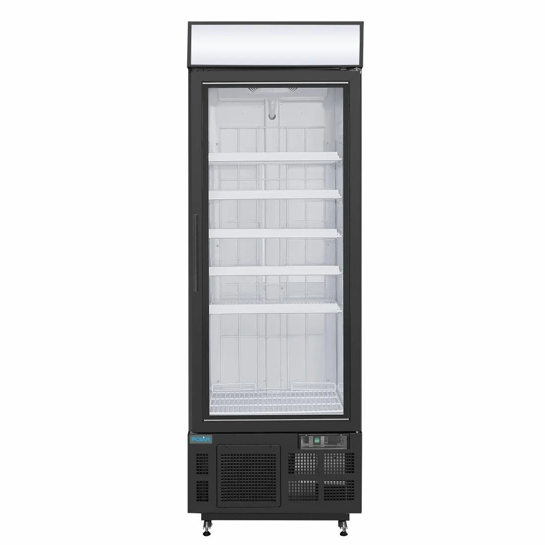 Polar G-Series Upright Display Freezer 412Ltr Black - Image 3