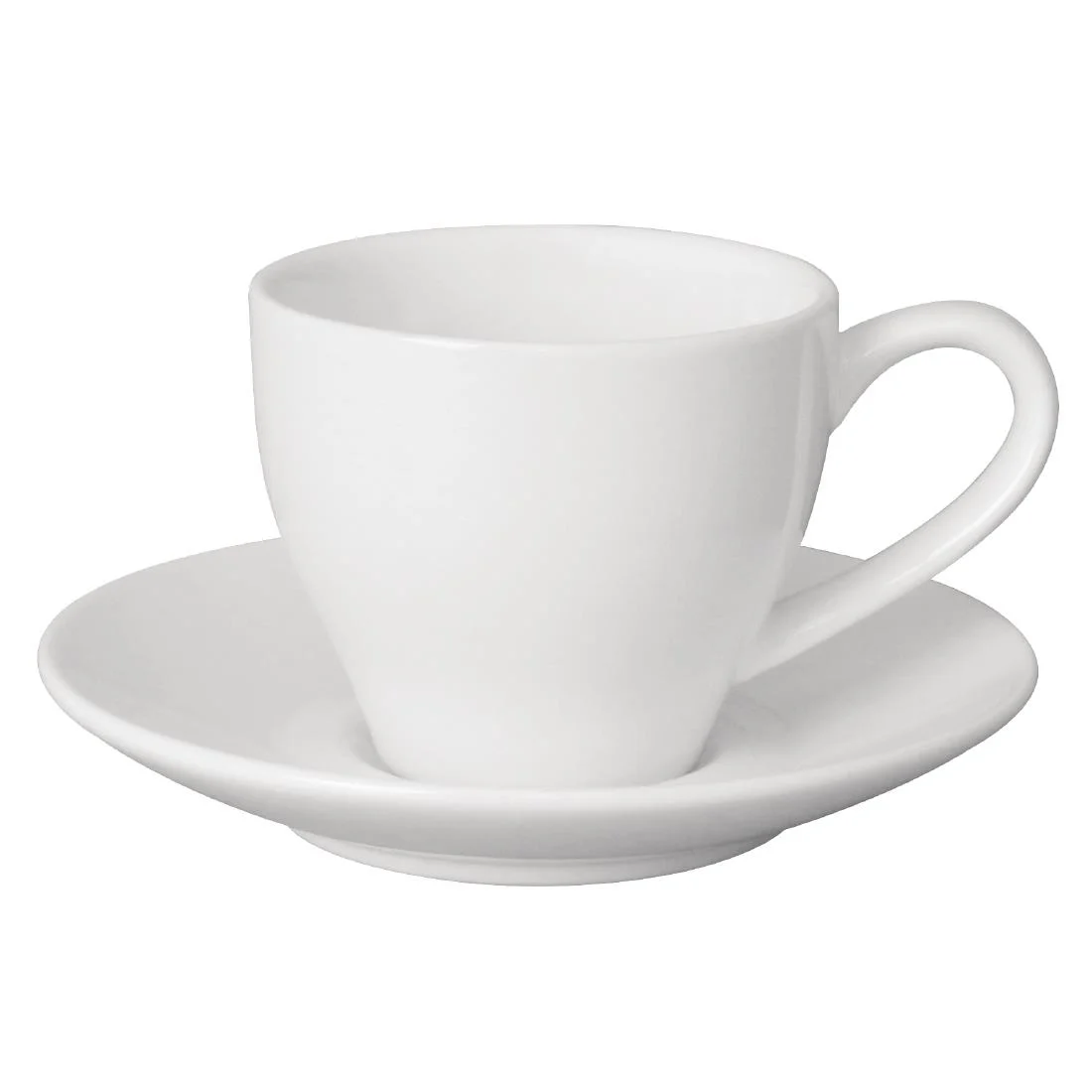 Olympia Cafe Espresso Saucers White 116.5mm