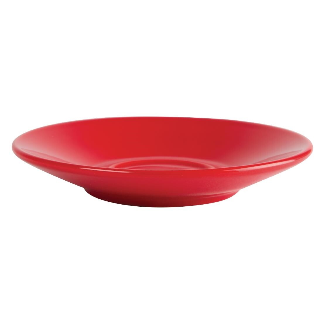 Olympia Cafe Espresso Saucers Red 116.5mm
