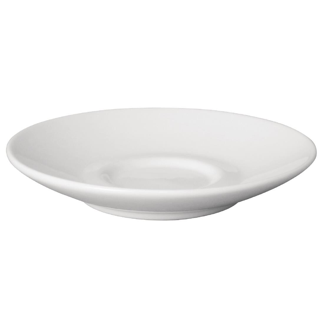 Olympia Cafe Espresso Saucers White 116.5mm