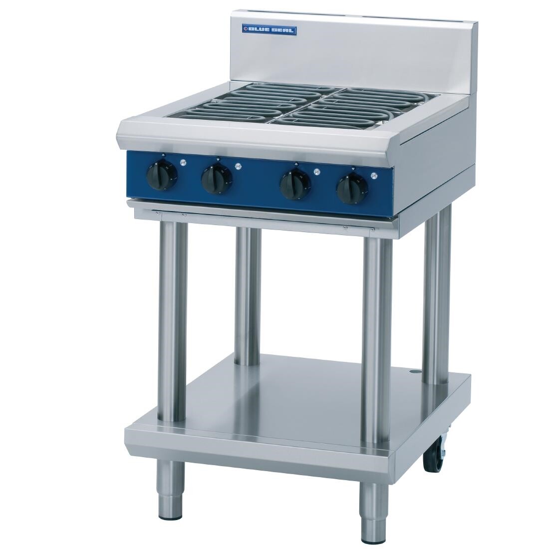 Blue Seal Evolution Leg Stand Cooktop 4 Element Electric 600mm E514D-LS