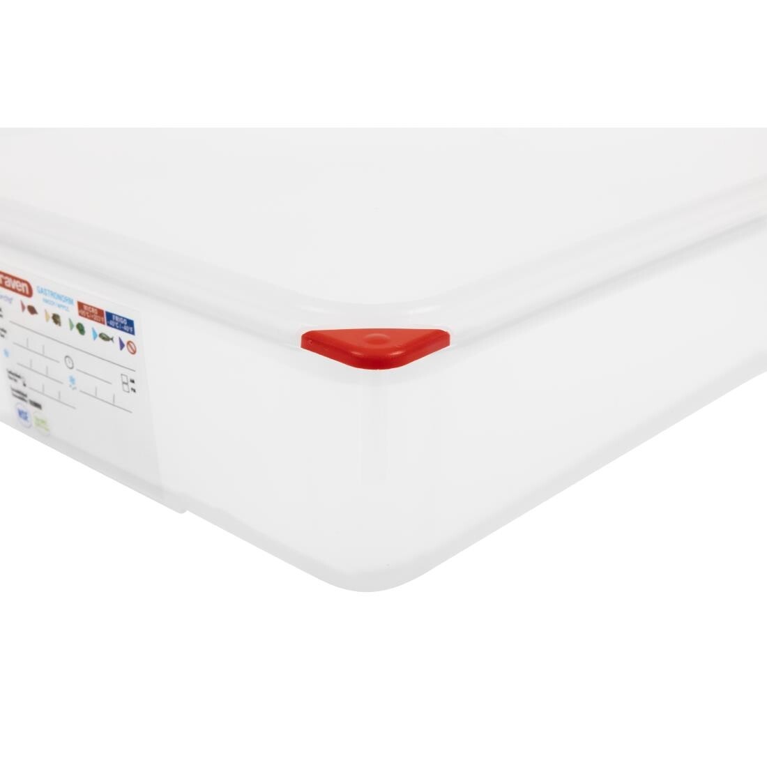 Araven 1/1 GN Food Containers 13.7L with Lid