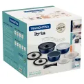 Tramontina Ítria 10-Piece Nesting Cookware Set Navy - Image 3