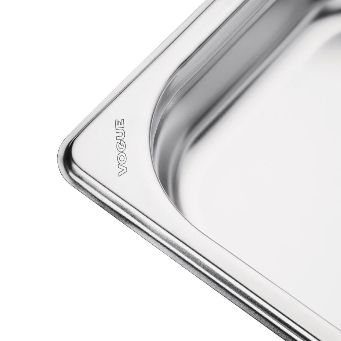 Vogue Stainless Steel GN 1/3 Pan 40mm