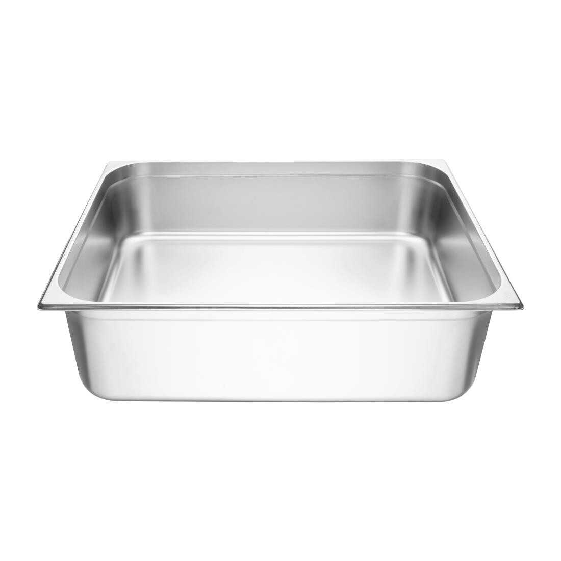 Vogue Stainless Steel GN 2/1 Double Size Gastronorm Pan 200mm