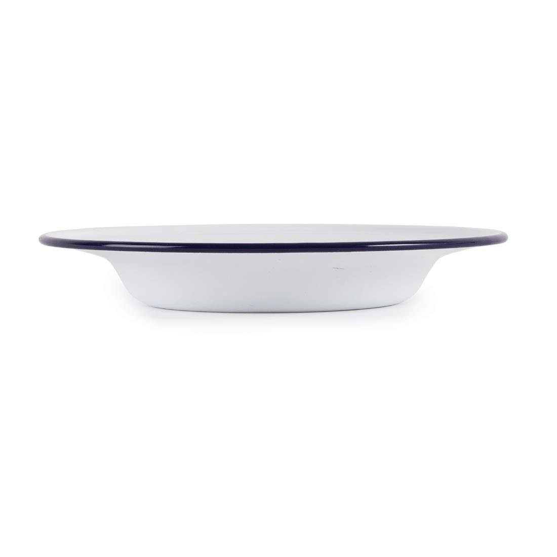 Olympia Enamel Soup Plates 245mm