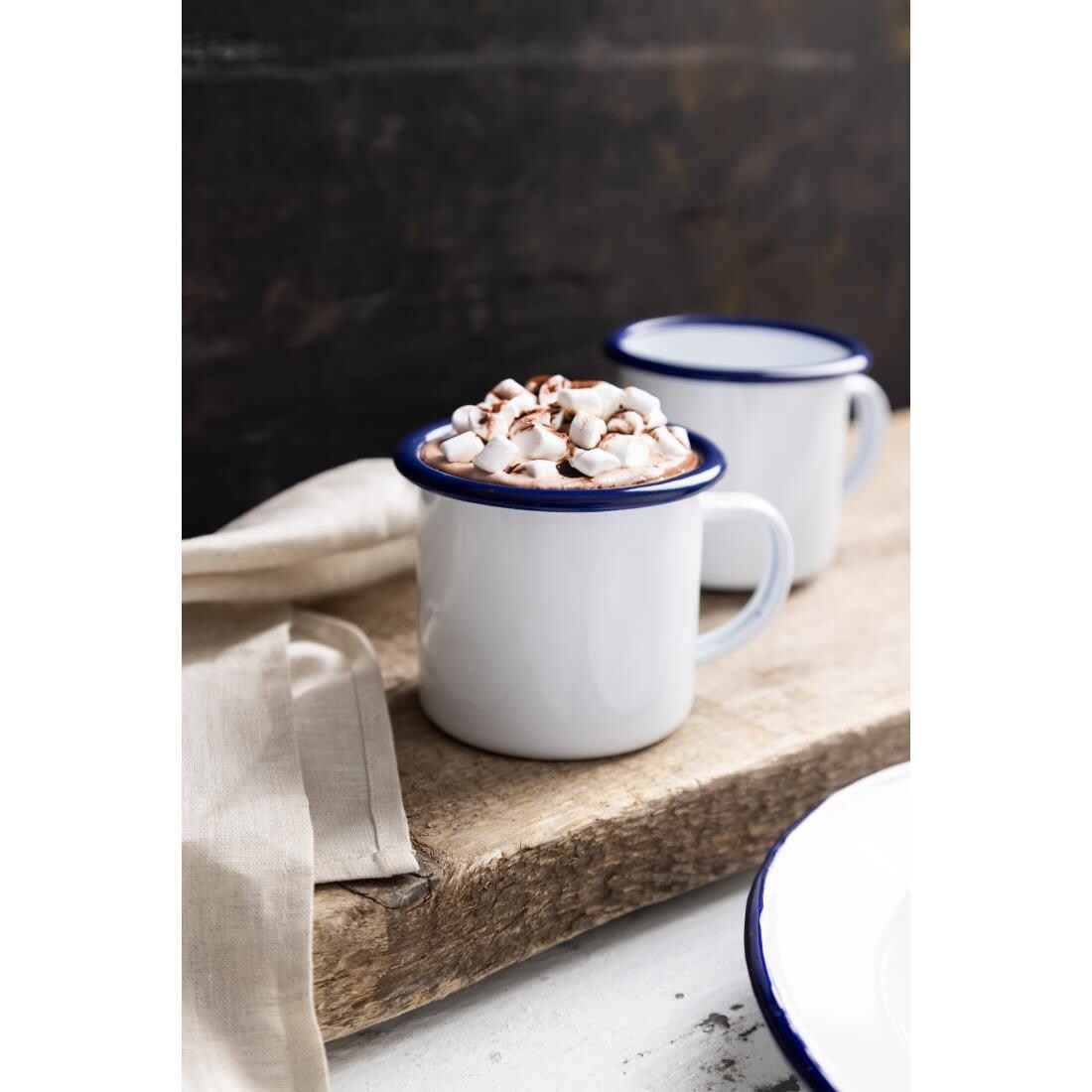 Olympia Enamel Mugs 350ml