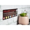 Food Allergen Window and Wall Stickers