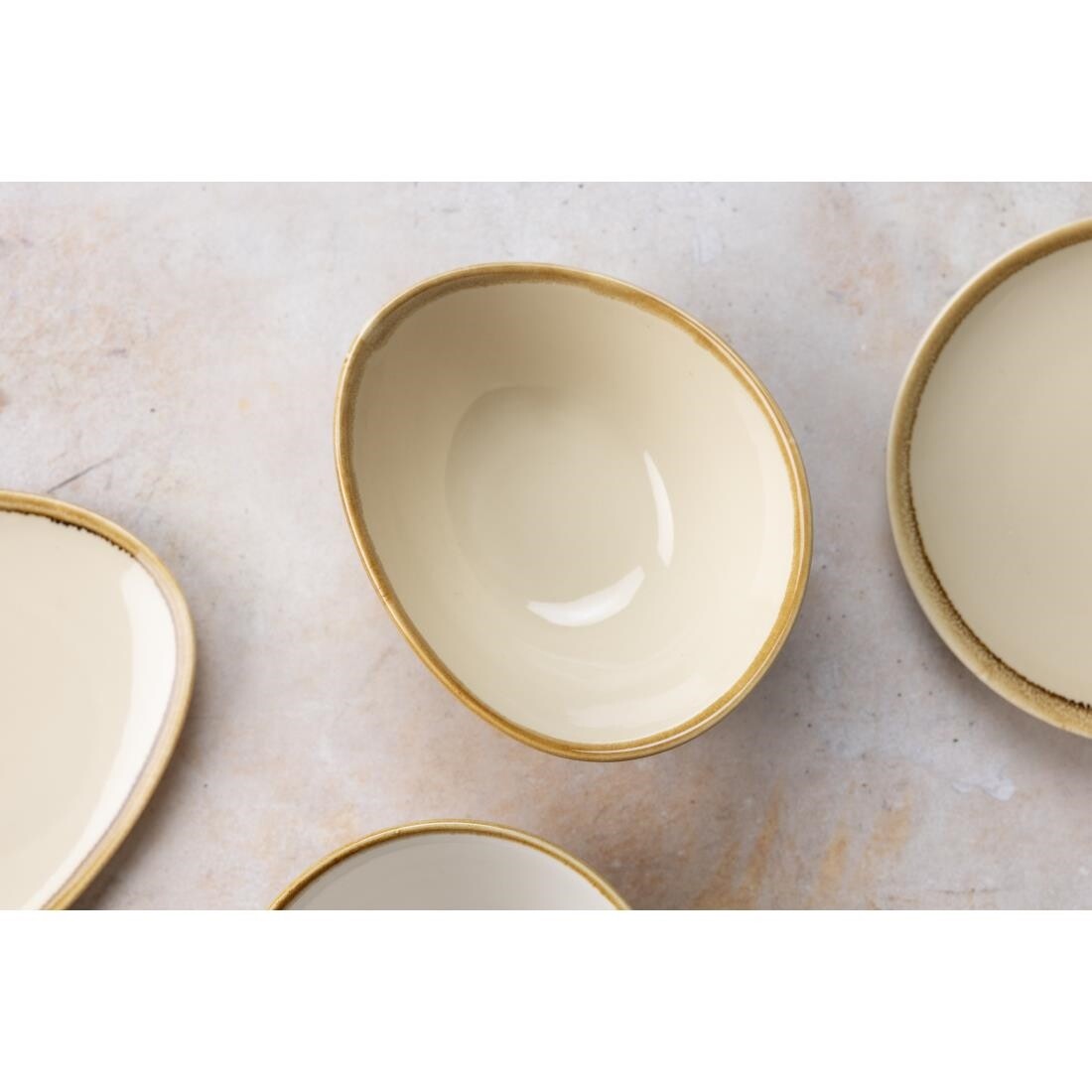 Olympia Kiln Bowl Sandstone 215mm