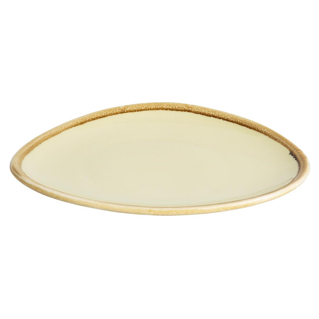 Olympia Kiln Triangular Plate Sandstone 165mm