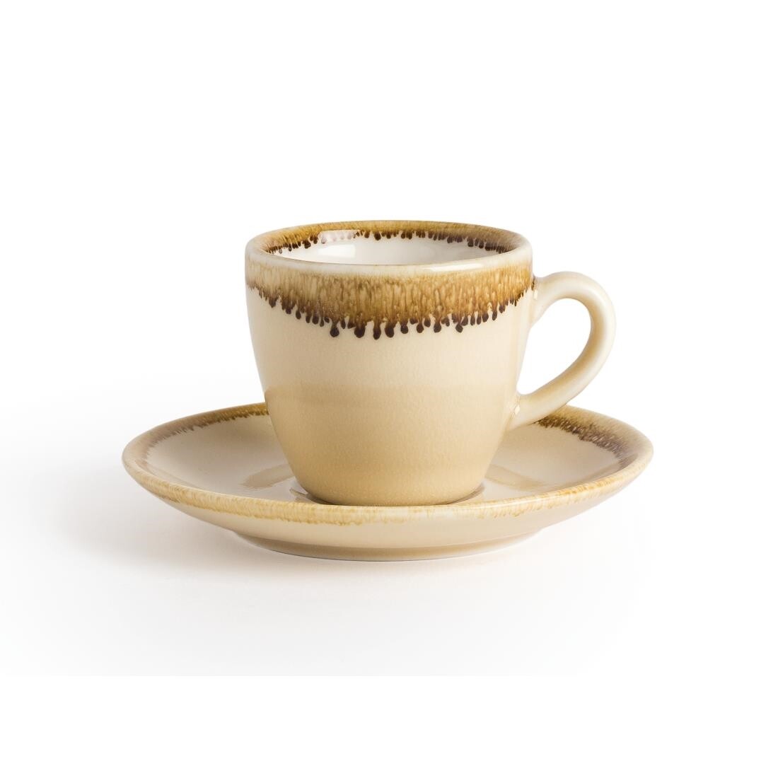 Olympia Kiln Espresso Saucer Sandstone