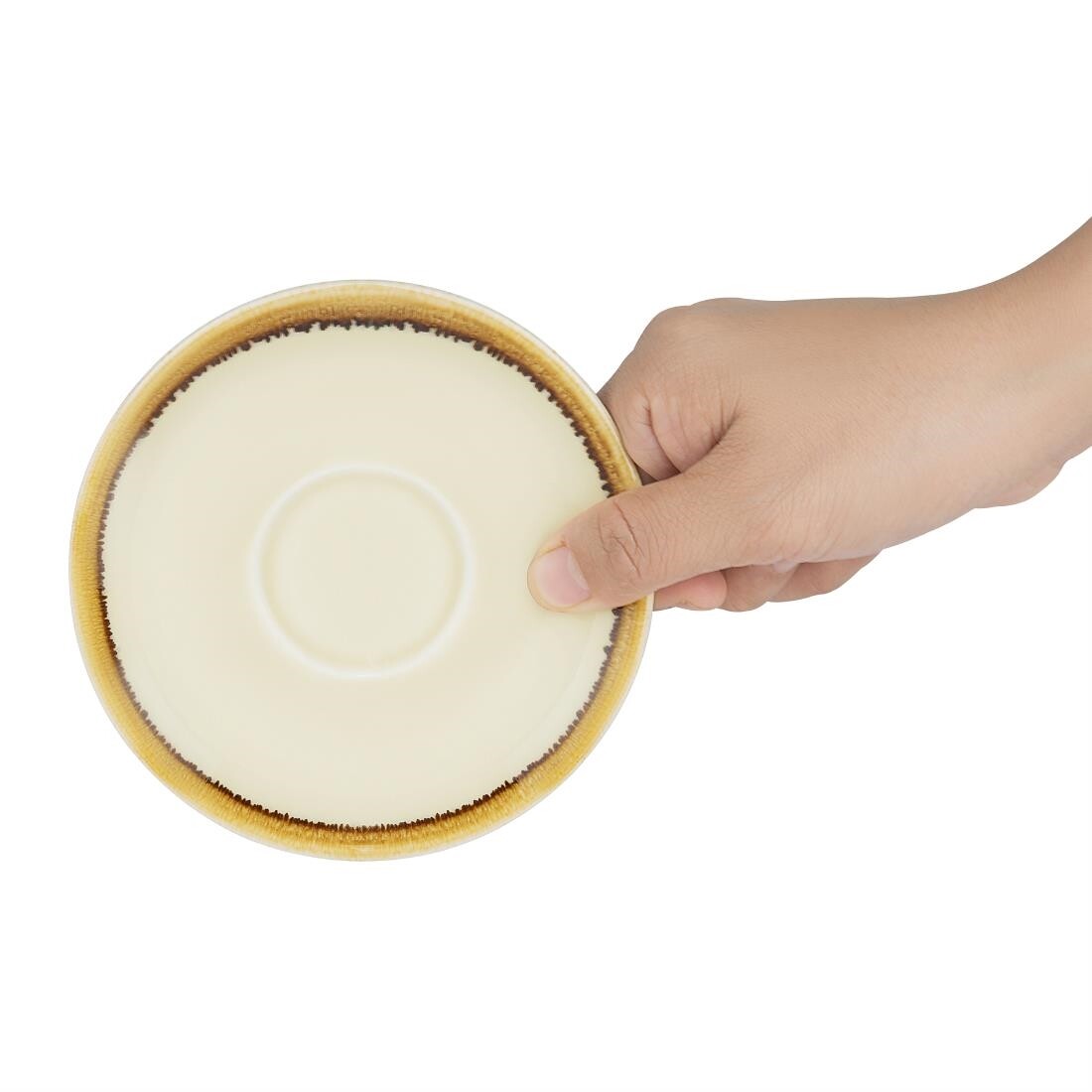 Olympia Kiln Espresso Saucer Sandstone