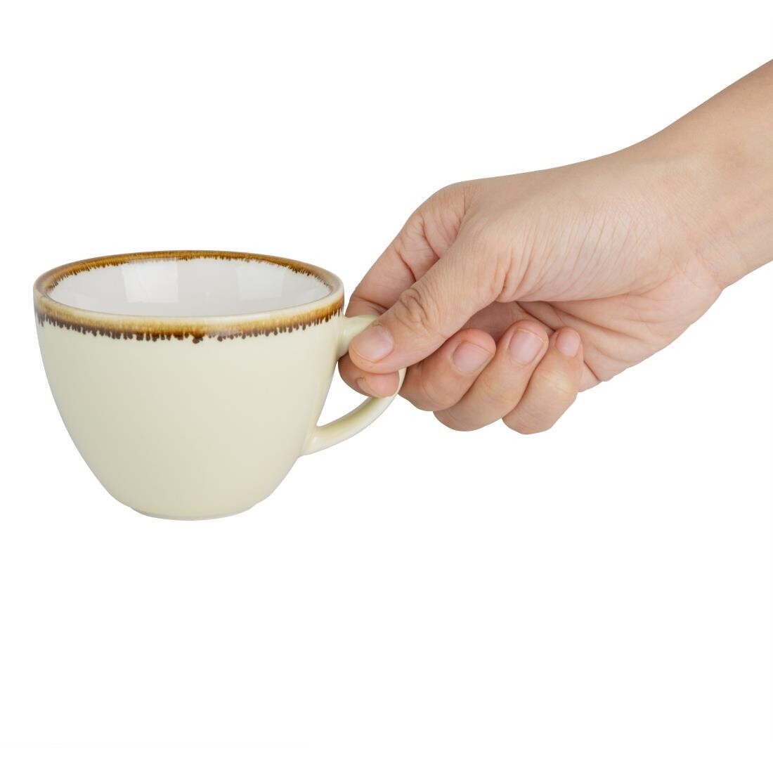 Olympia Kiln Cappuccino Cup Sandstone 230ml