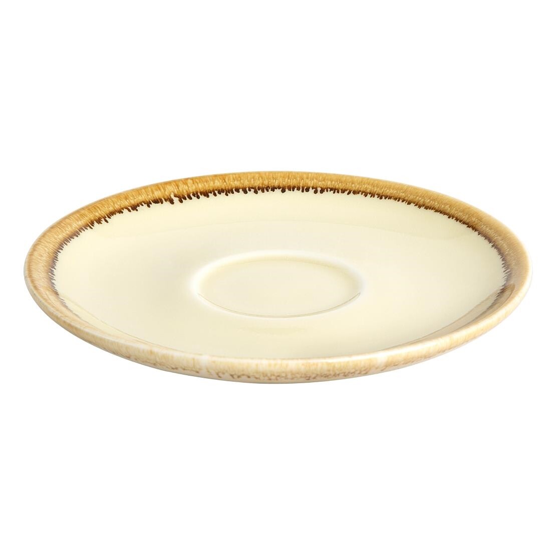 Olympia Kiln Cappuccino Saucer Sandstone 140mm