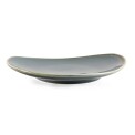 Olympia Kiln Triangular Plate Ocean 280mm
