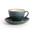 Olympia Kiln Cappuccino Saucer Ocean 160mm