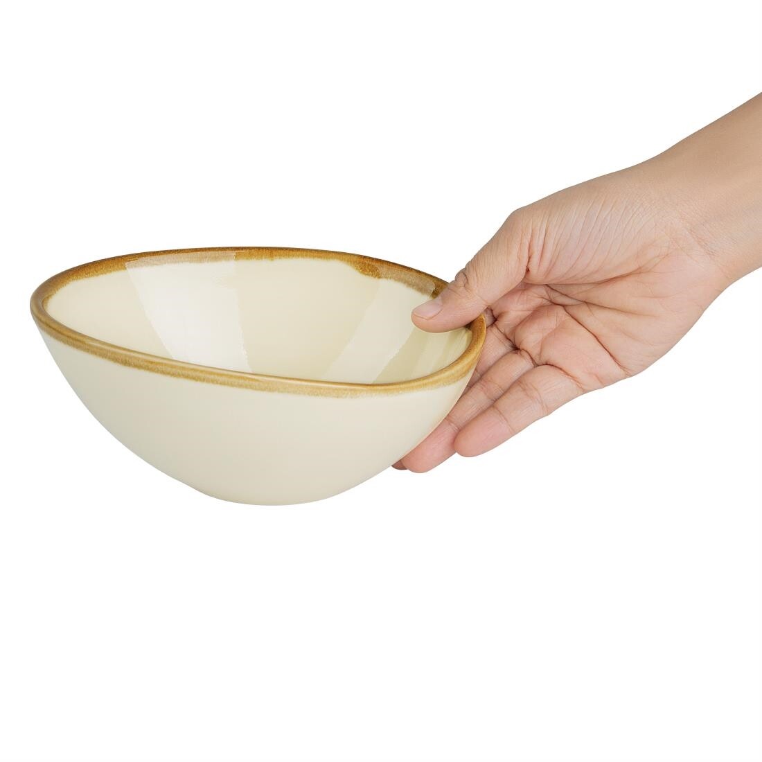 Olympia Kiln Bowl Sandstone 165mm