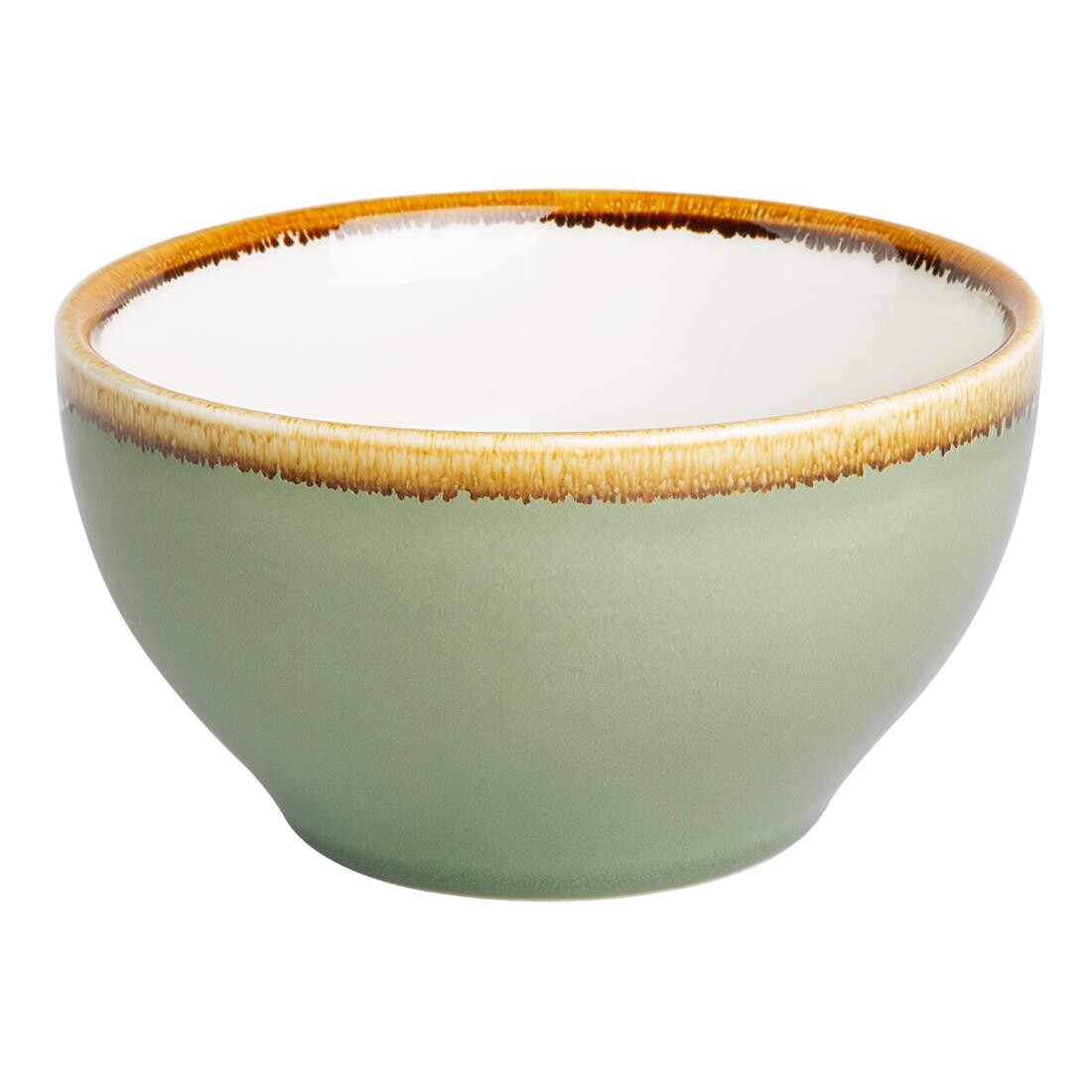 Olympia Kiln Round Bowl Moss 140mm