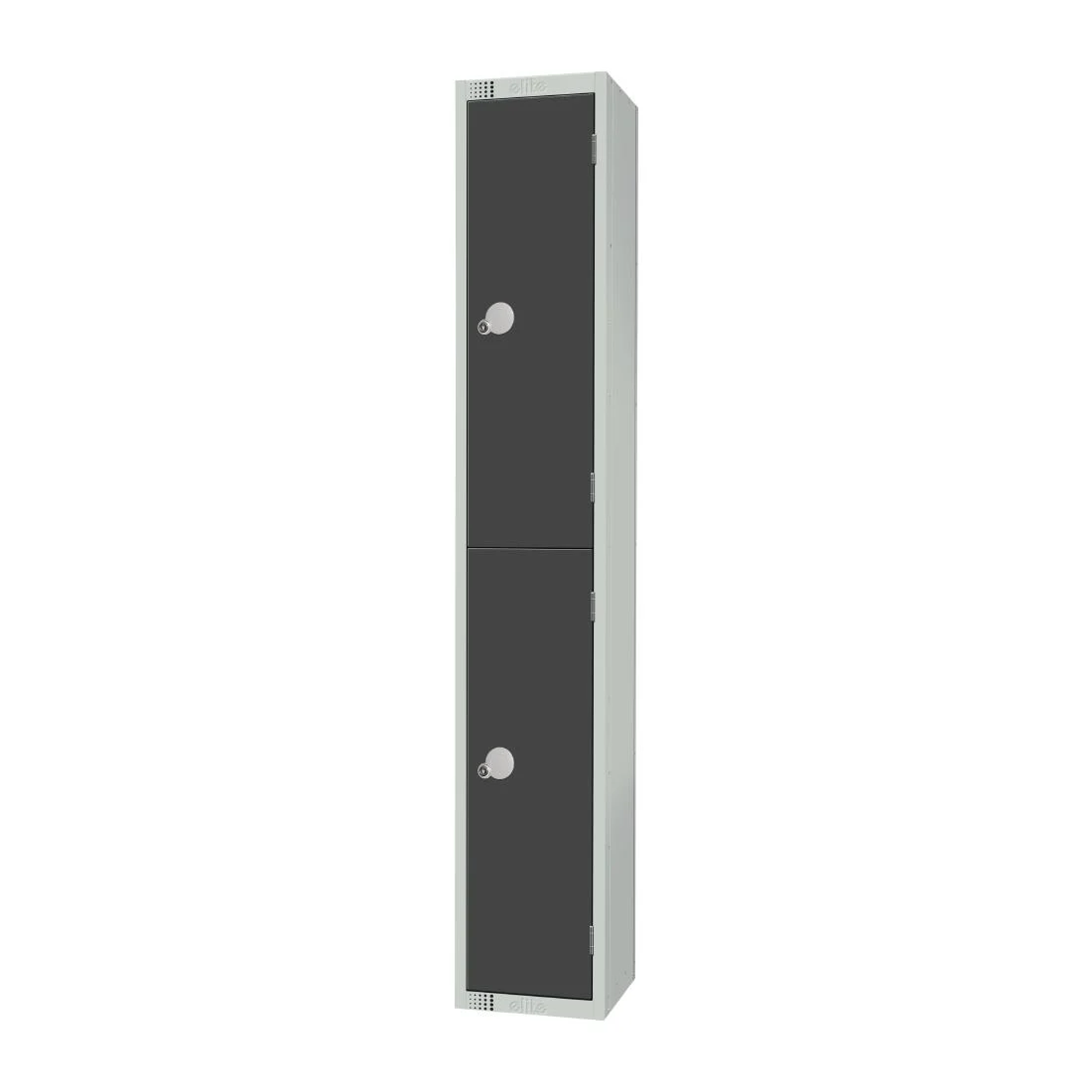 Elite Double Door Electronic Combination Locker Graphite Grey