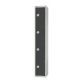 Elite Four Door Manual Combination Locker Locker Graphite Grey