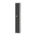 Elite Single Door Electronic Combination Locker Graphite Grey