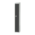 Elite Single Door Manual Combination Locker Locker Graphite Grey