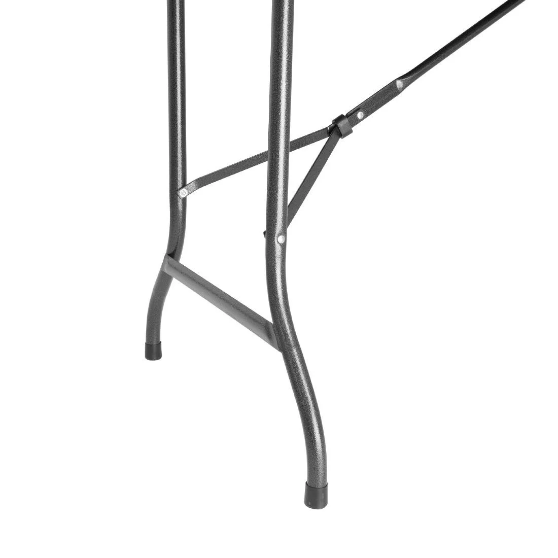 Bolero Rattan Rectangular Centre Folding Table Brown 6ft - Image 3