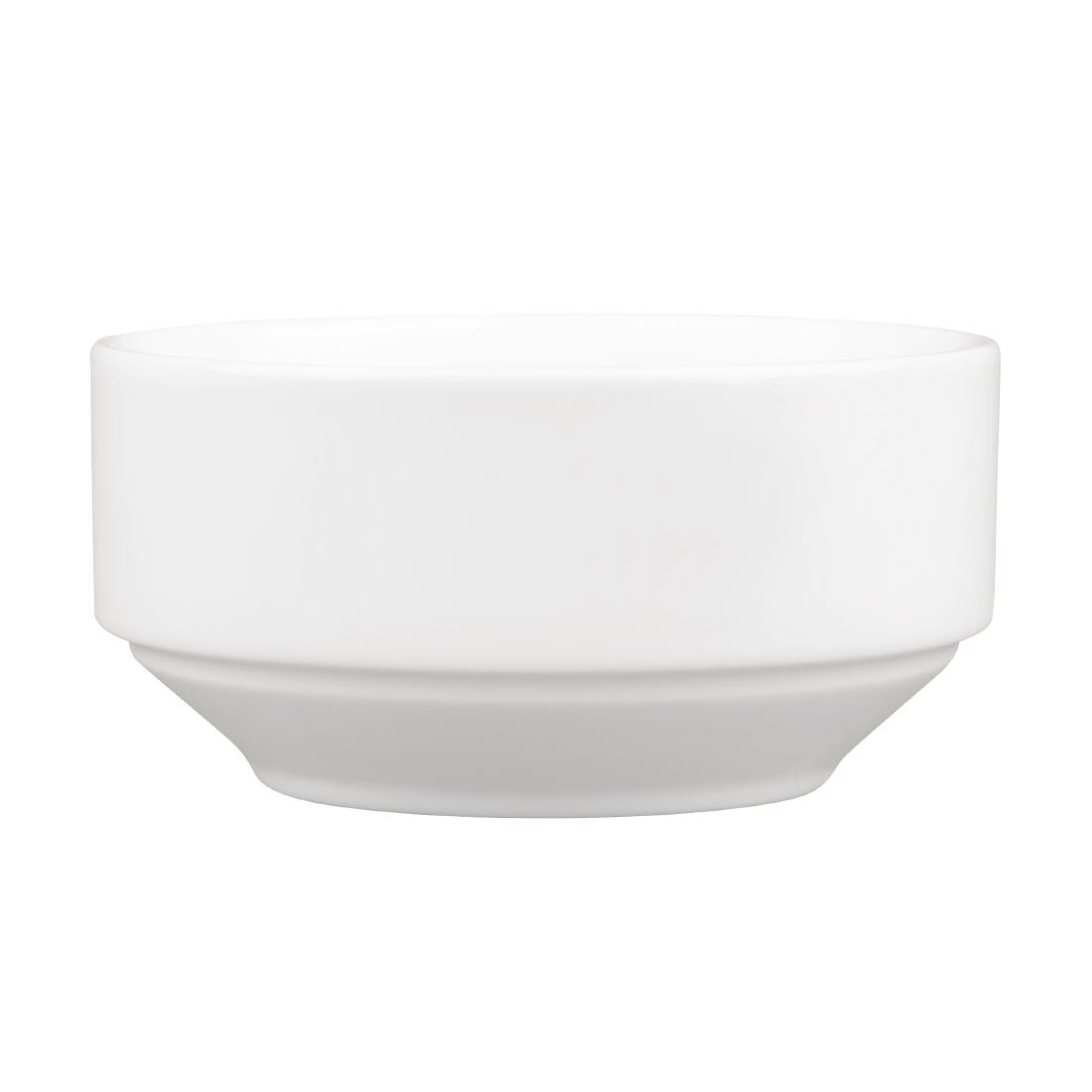 Royal Porcelain Classic White Stackable Soup Bowl 110mm