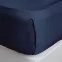 Essentials Temir Flat Sheet Navy - Image 3