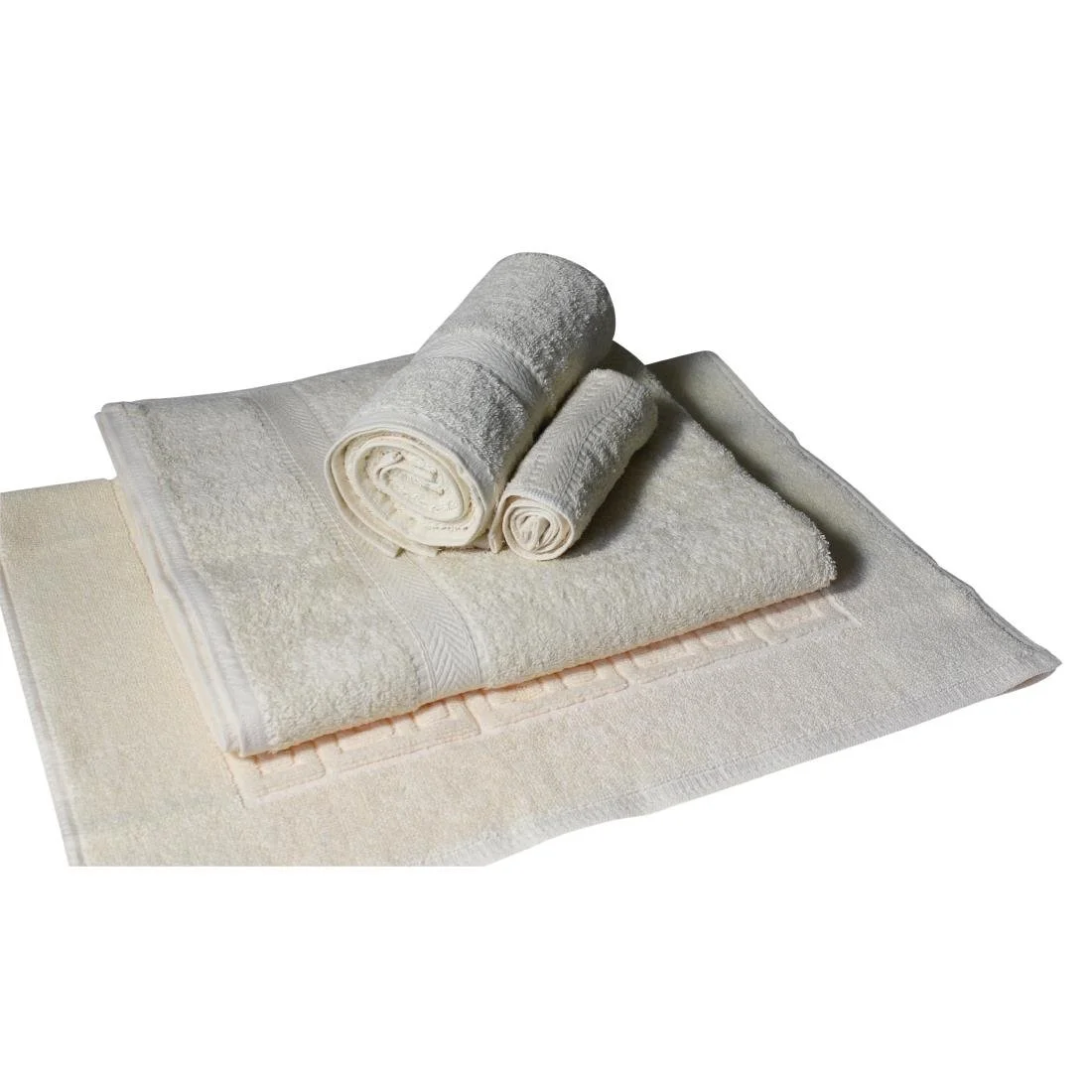 Mitre Comfort Nova Colour Towel Set Cream - Image 1