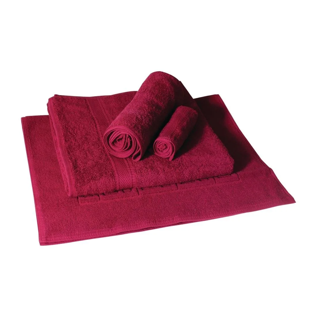 Mitre Comfort Nova Colour Wine Towel (Set of 4) - Image 1