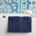 Mitre Essentials Nova Towels Navy - Image 1