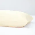 Mitre Essentials Temir Housewife Pillowcase Oatmeal (2 Pack) - Image 1