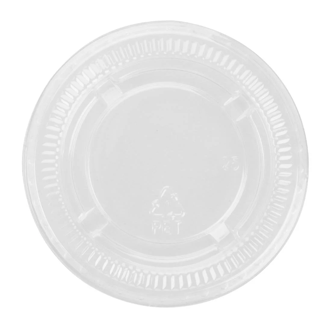 Fiesta Recyclable PET Lid for Portion Pots (1000 Pack) - Image 3