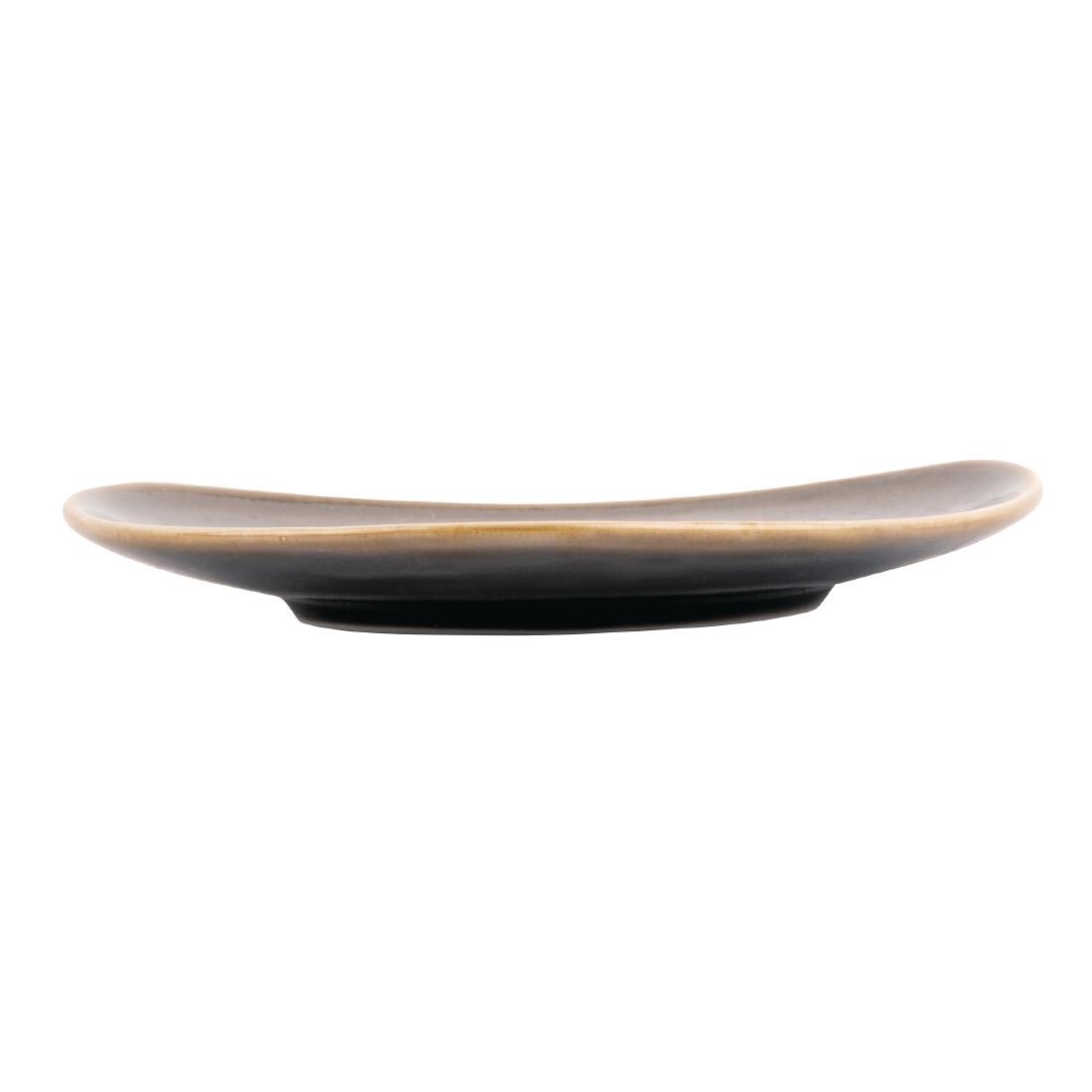 Olympia Kiln Triangular Plate Smoke 165mm