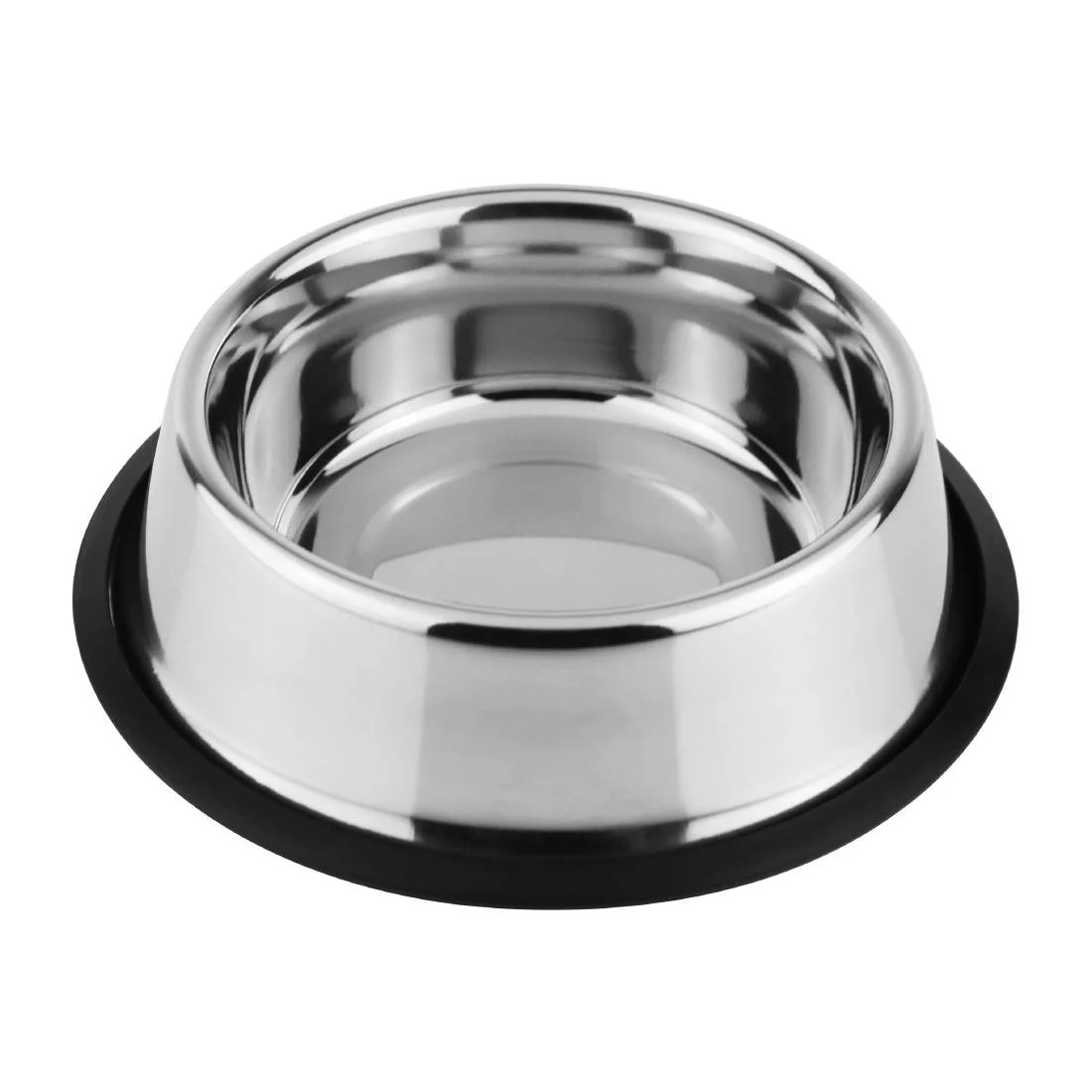 Bolero Stainless Steel Medium Dog Bowl 200mm - Image 1