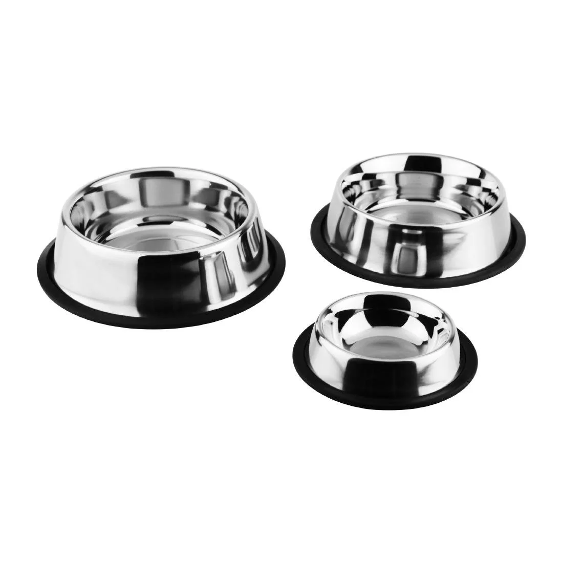 Bolero Stainless Steel Medium Dog Bowl 200mm - Image 4