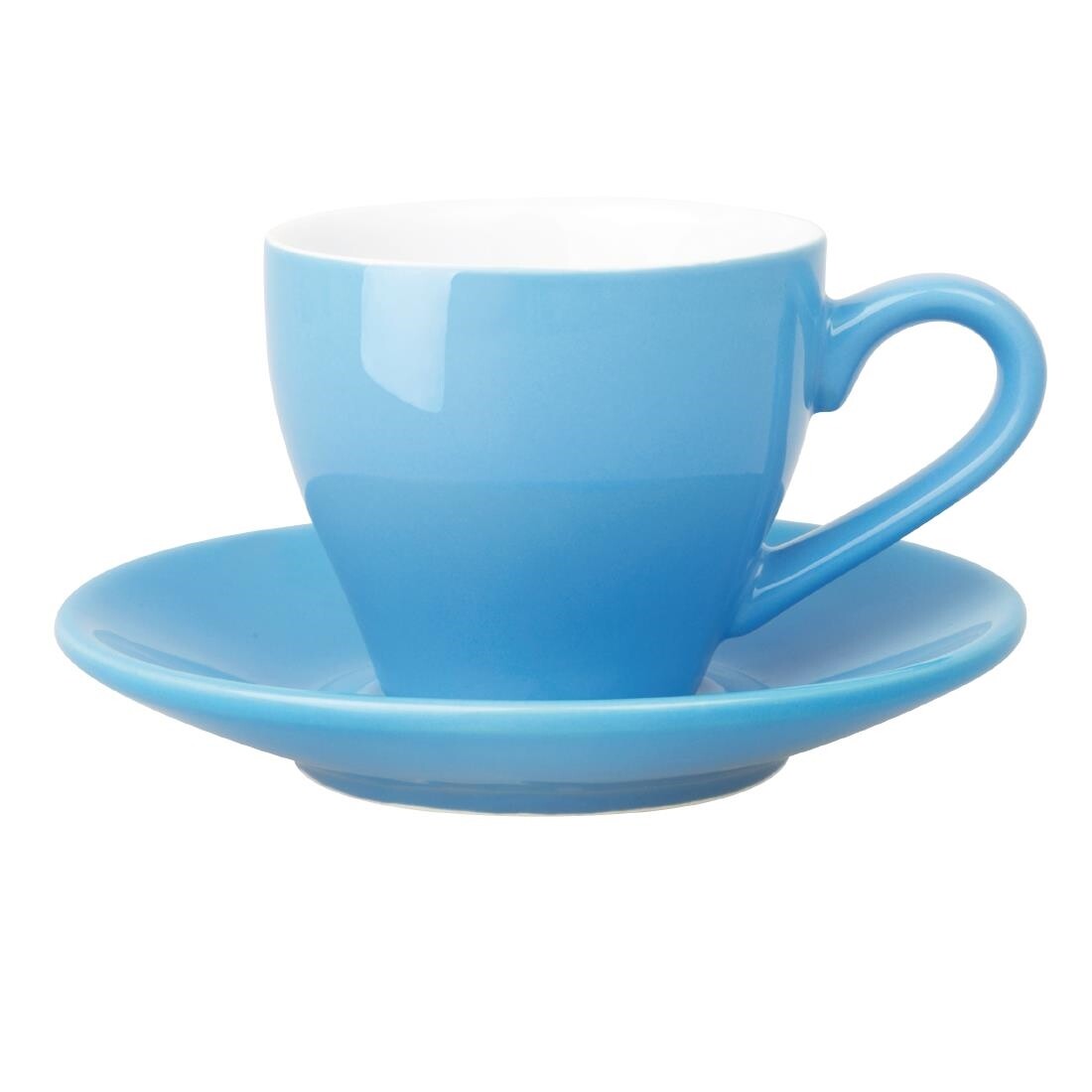 Olympia Cafe Espresso Cups Blue 100ml