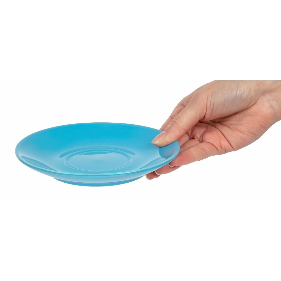 Olympia Cafe Saucer Blue 158mm