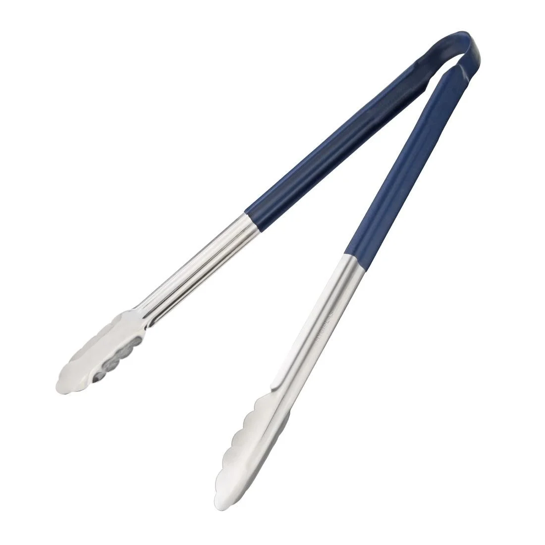 Hygiplas Colour Coded Serving Tong Blue - 405mm - Image 1