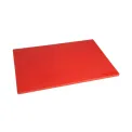 Hygiplas Low Density Antibacterial Chopping Board Red 450x300x10mm - Image 1