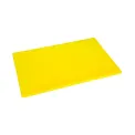 Hygiplas Low Density Antibacterial Chopping Board Yellow 450x300x10mm - Image 1