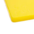 Hygiplas Low Density Antibacterial Chopping Board Yellow 450x300x10mm - Image 6