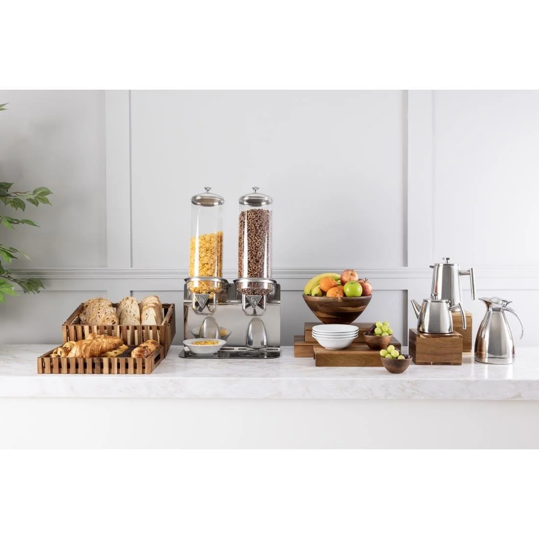 Olympia Cereal Dispenser Double 2x 4Ltr - Image 6