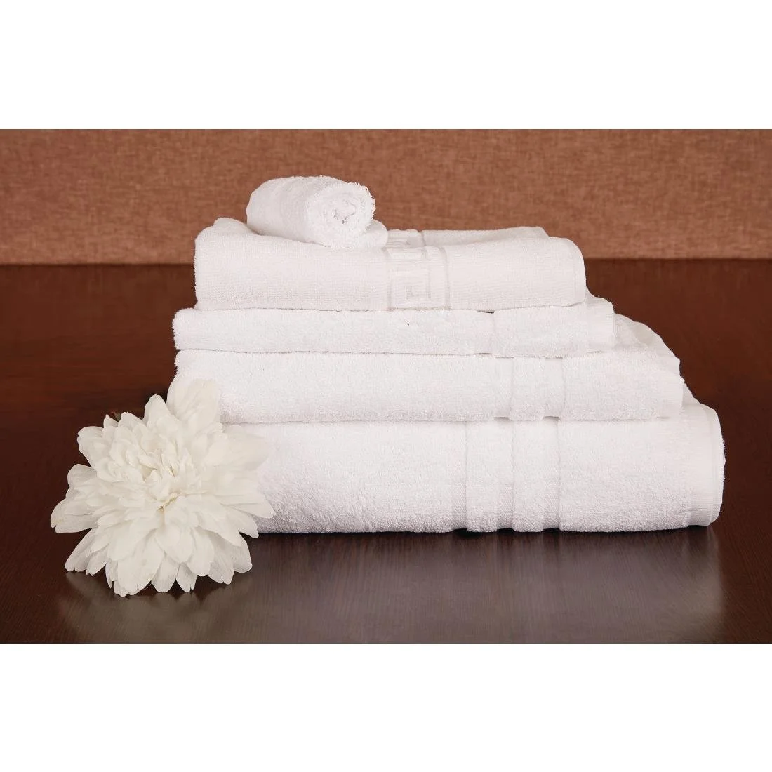 Eco Towel White Face Cloth 30x30cm (10 Pack) - Image 8
