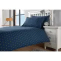Mitre Essentials Perth Duvet Cover Navy - Image 1