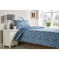 Mitre Essentials Fiorella Pillowcase Indigo - Image 2