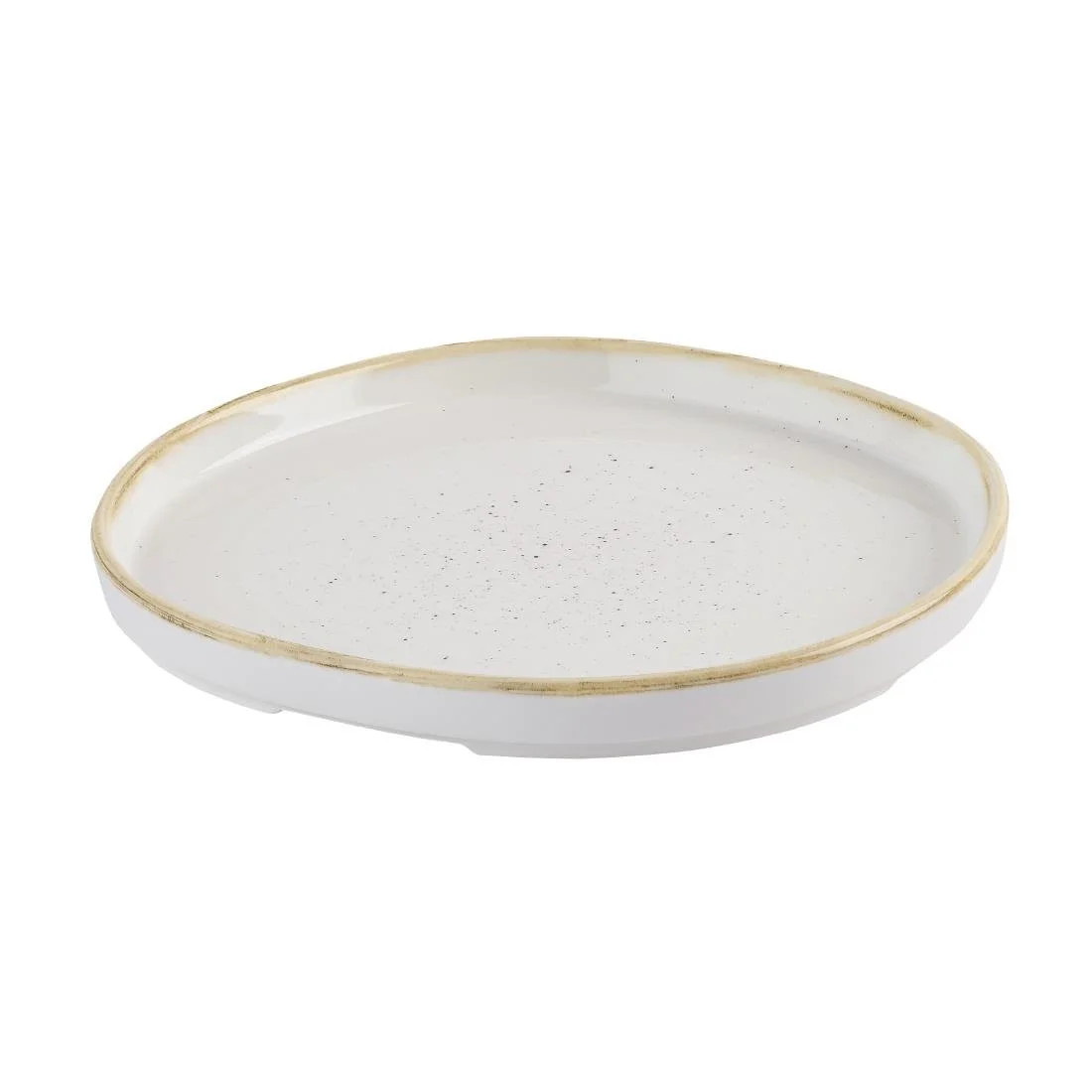 Churchill Stonecast Barley White Organic Walled Plates 206mm (6 Pack) - Image 2
